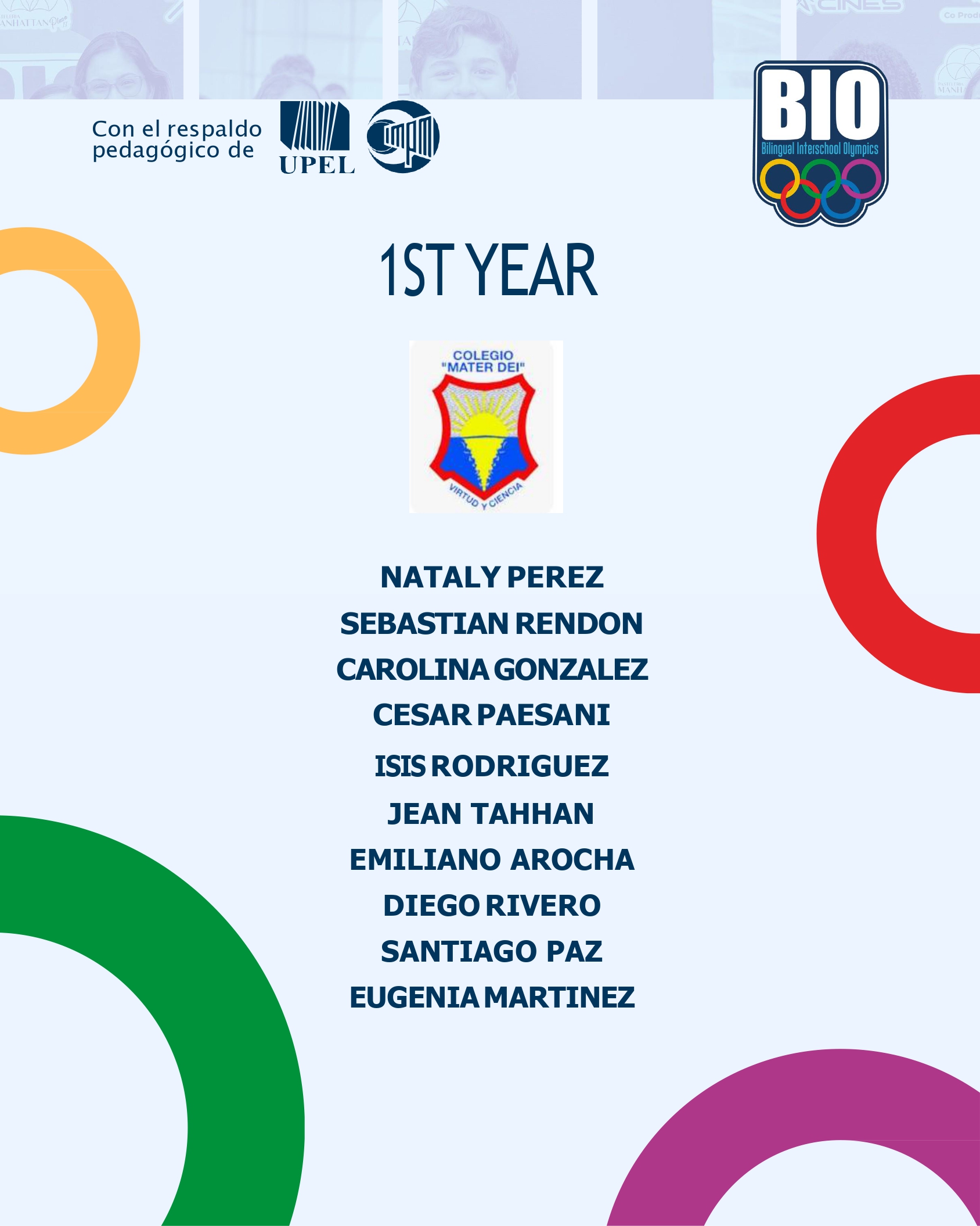 BILINGUAL INTERSCHOOL OLYMPICS (BIO) 2026